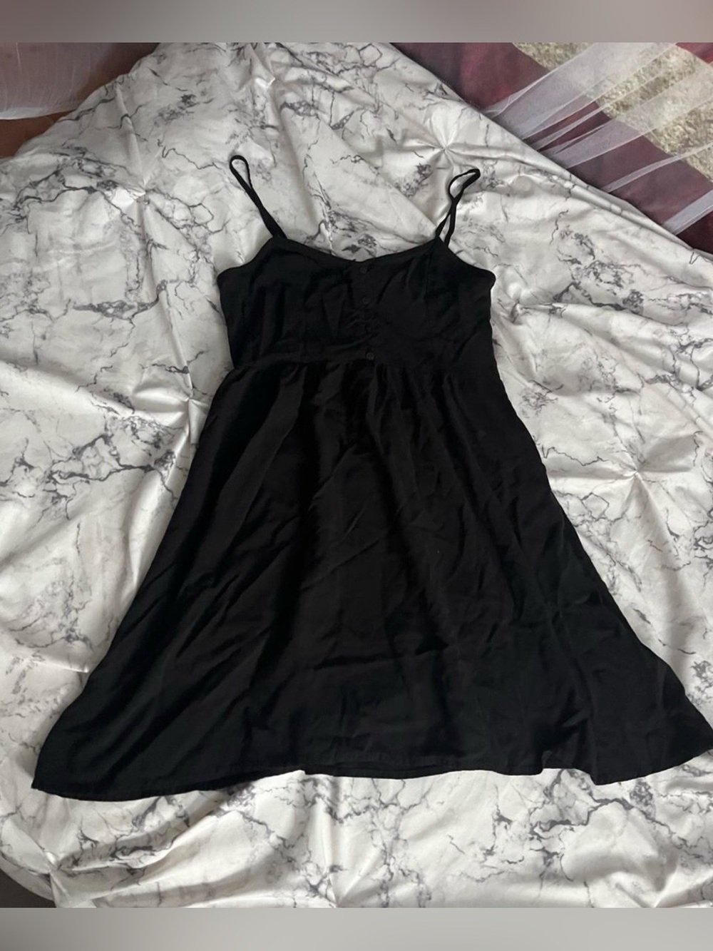 H&M Divided Black Mini Dress